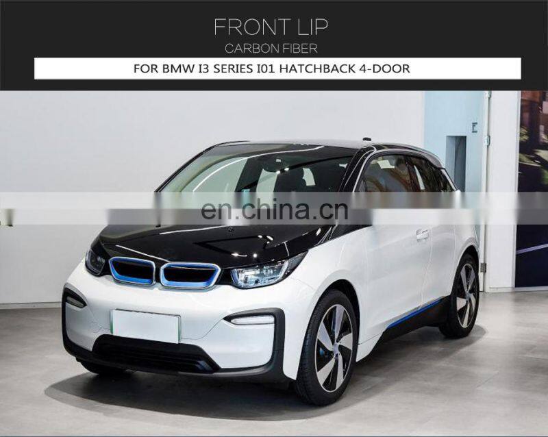 Real front bumper carbon fiber front lip for BMW i3 2018-2020 no for i3s
