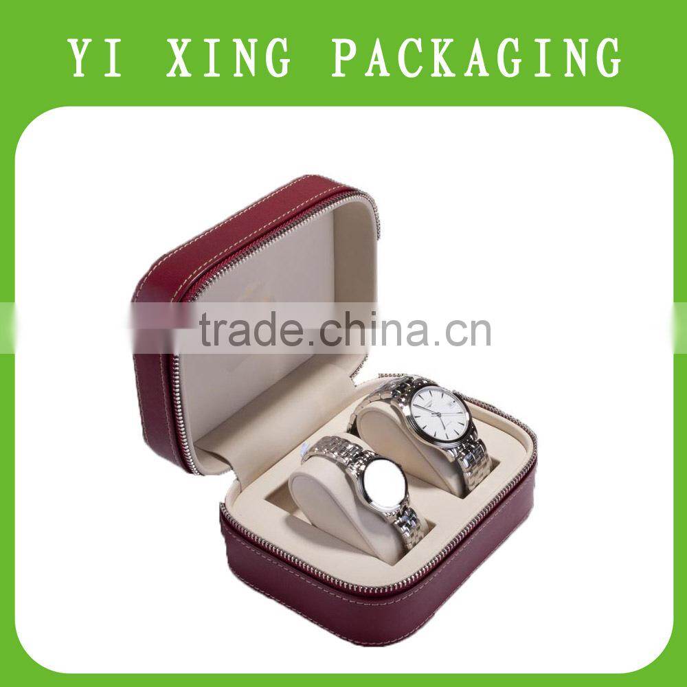 Hot!YiXing SSH001 MDF wooden gift leather jewelry box