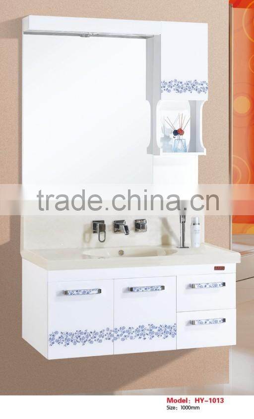 Good Material Modern Design Bathroom cabinet with High level tap and music shower ZZ-1013