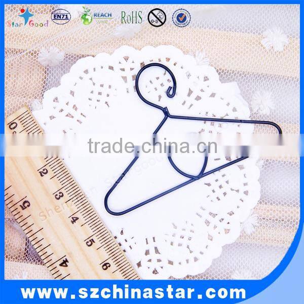 Small hangers for doll clothes