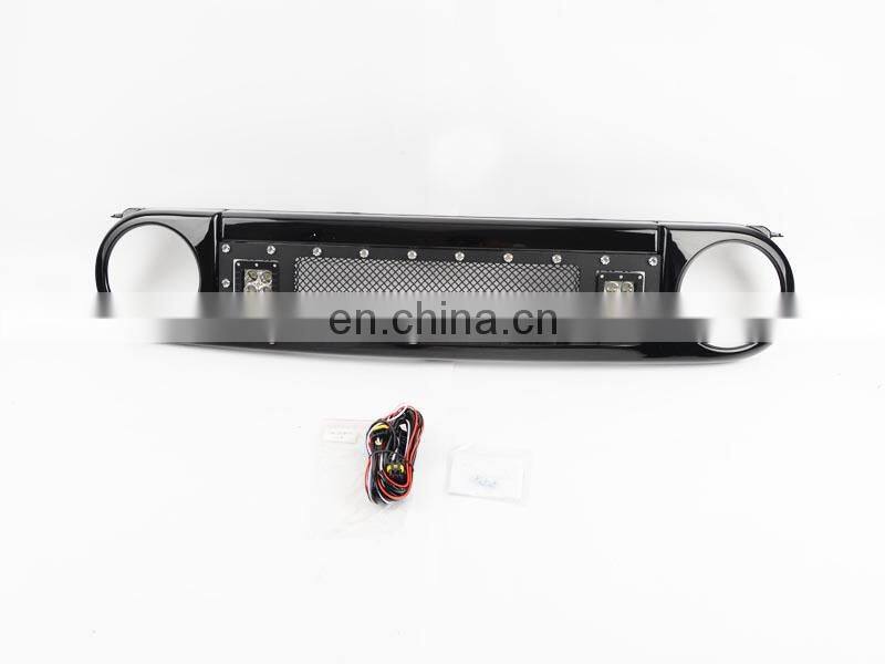 Off road Grille with light for FJ Cruiser 07+ front grille for FJ Cruiser parts from Maiker