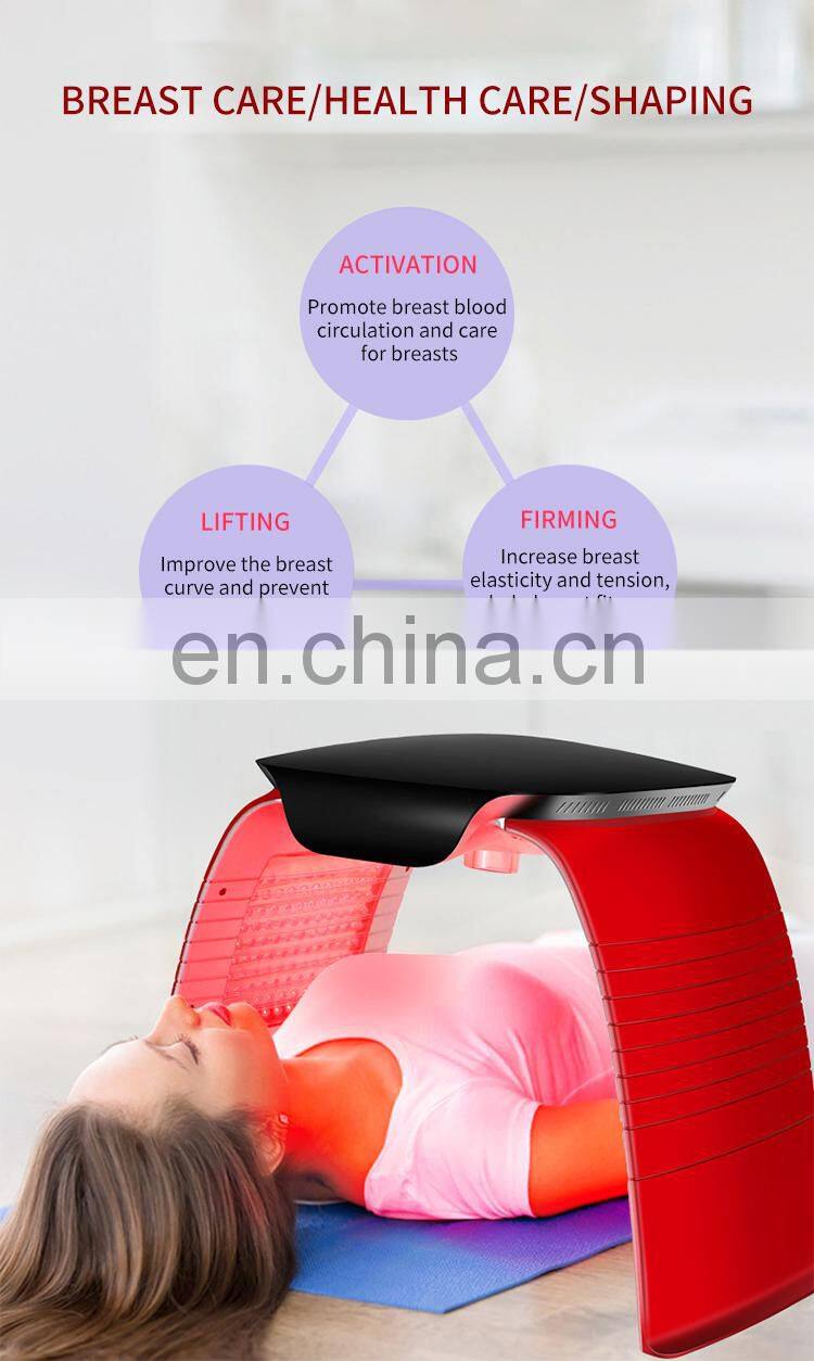 Factory 7 Colors Led Light Therapy Machine Nano Mist Spray pdt Machine Skin Rejuvenation Calming Whitening Skin Care Instrument