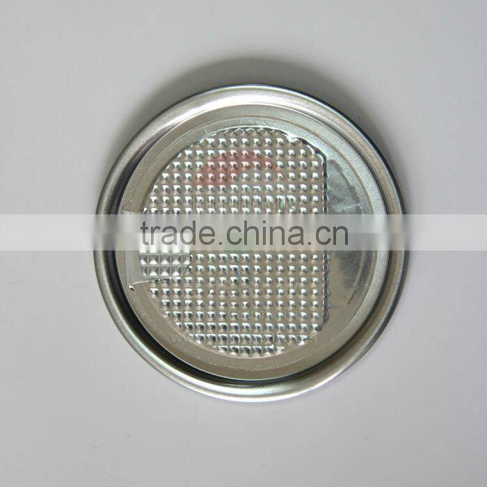 Aluminum Foil Seal Lids Easy Open End