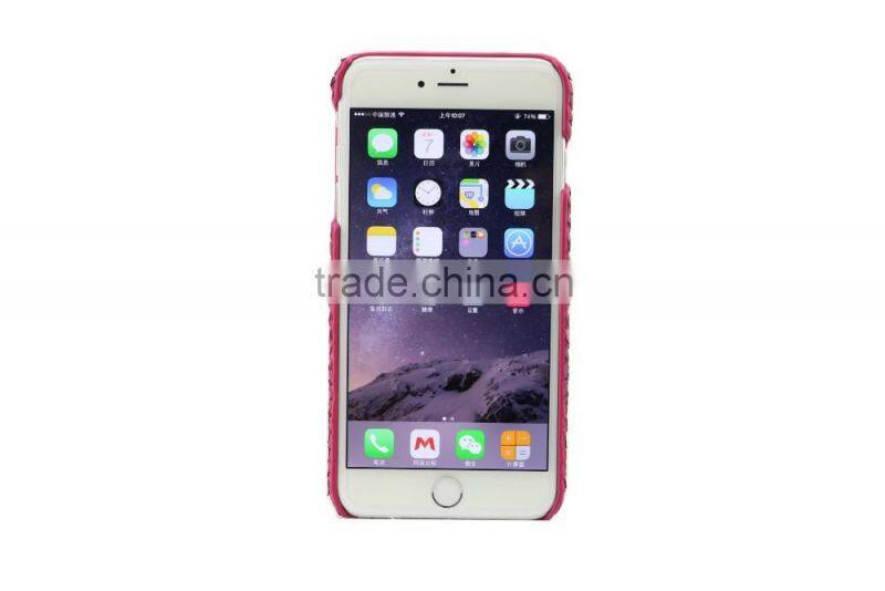 High Quality Luxury Colorful Real Python Snake Skin Leather PC Mobile Phone Case for Iphone6/6s Plus