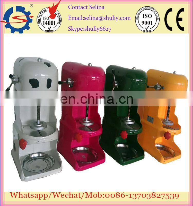 Commercial Using Electric Shaved Ice Cream Snow Ice Shaver Machine