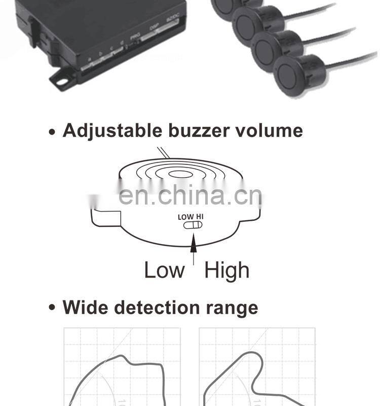 Factory Direct Supply Automotive Car Blind Spot Detection System 58khz Sensor Parking Sensor DC 12V