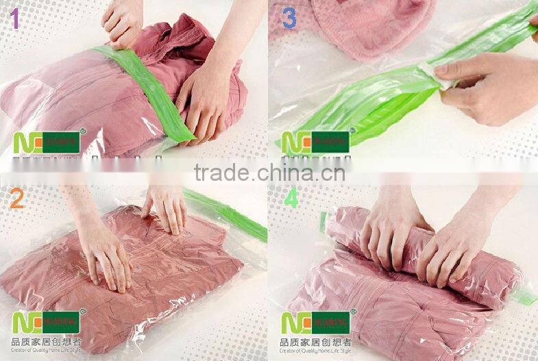 travelling roll up vacuum storage bags