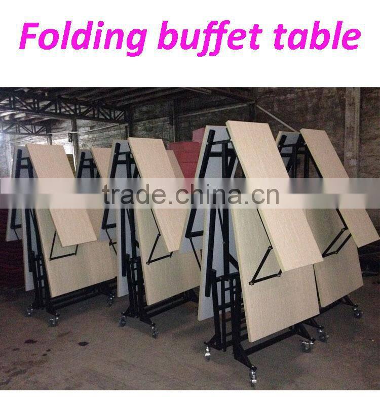 Modern Cheap White Buffet Hotel Table HM-T13
