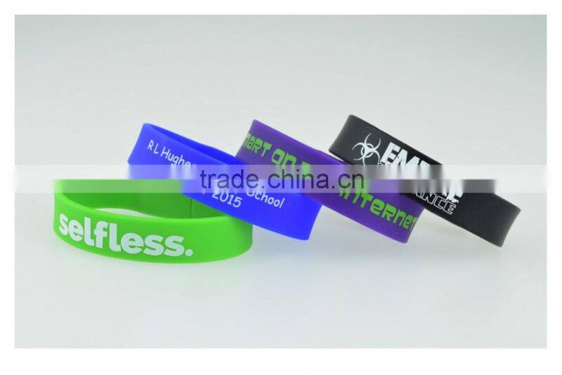 Bulk items colorful silicone bracelet usb flash drive for promotion gift