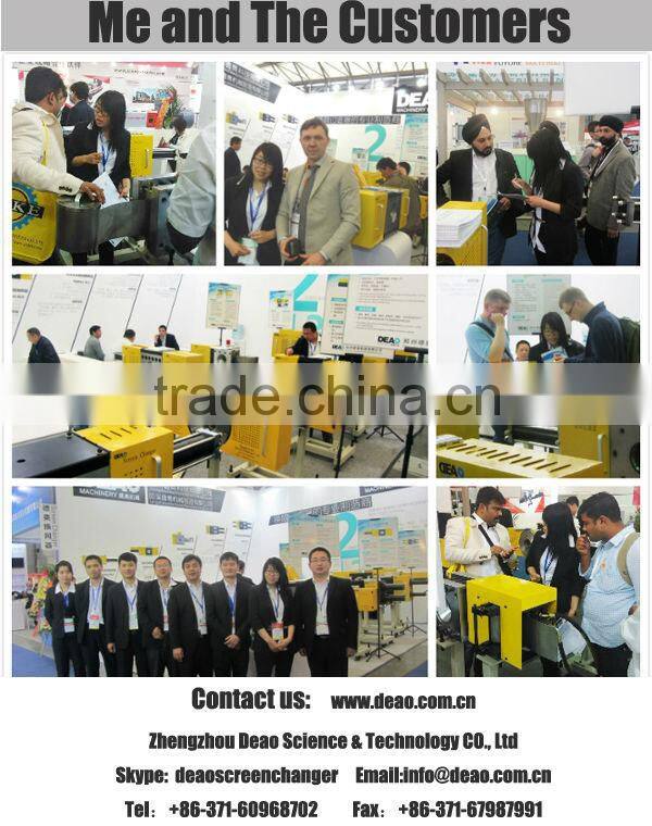 plastic melt filtration for plastic extruder for plastic bag