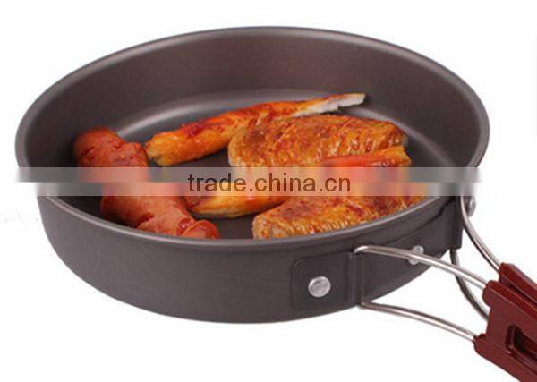 5~6persons Outdoor portable cookware camping Aluminum alloy PY71005