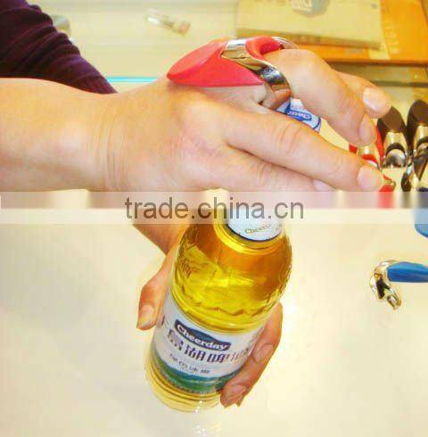 Beer bullet talking ring bottle opener