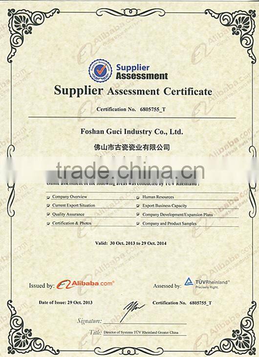 Polished porcelain travertine tile