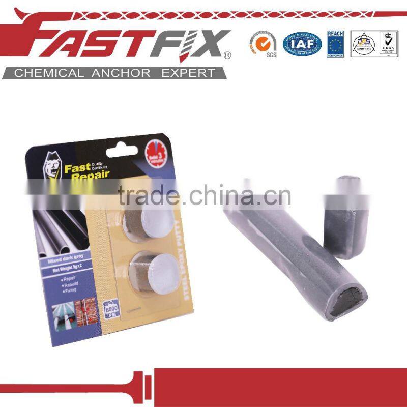 6g one-time use steel repair epoxy putty sticks