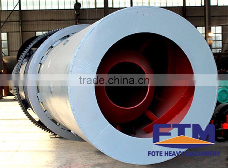 2015 high quality lignite rotary dryer machine in Zhengzhou China