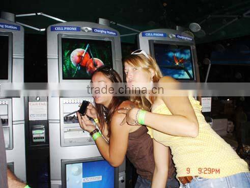 Solar Mobile Phone Charging Kiosk