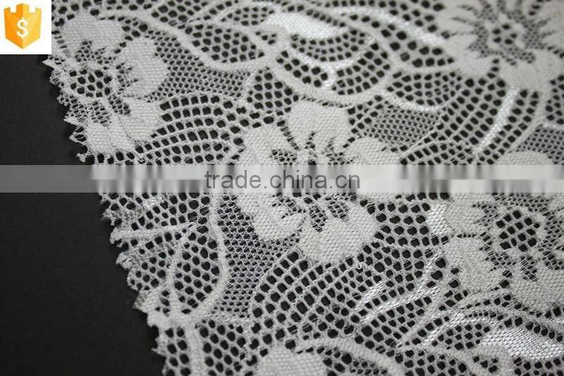 high quality colourful flower trim lace for dress and underwear