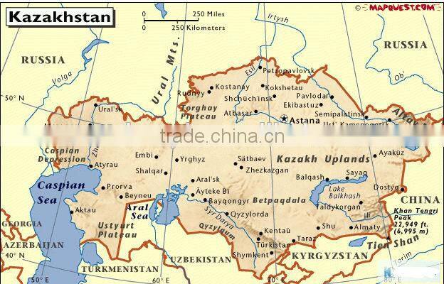 Dangerous goods shipping and transportation to Kazakhstan