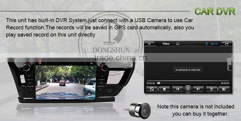 8" Hyundai Elantra 2014 pure android 4.2.2 car DVD GPS with WIFI/3G