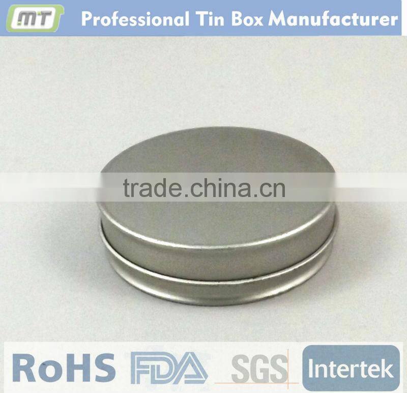 hot sale small tin container for food packing, small tin container