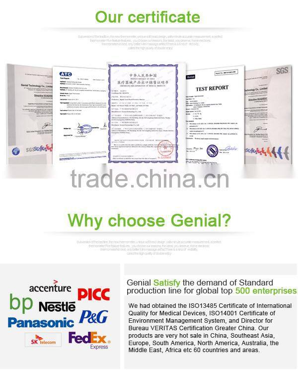 Flexible digital thermometer with fast reading LCD medical thermometer for baby