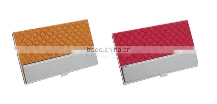 RFID card holder leather PU and magnet credit card holder