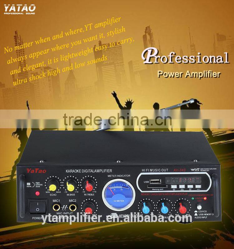 Sound amplifier manufacturer supply AV-340 car mp3 player