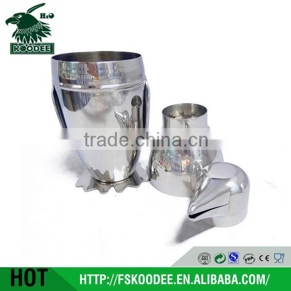 2015 300ml 0.7mm thickness Cocktail Wine Shaker Mix Kit Stainless Steel Bar Tool