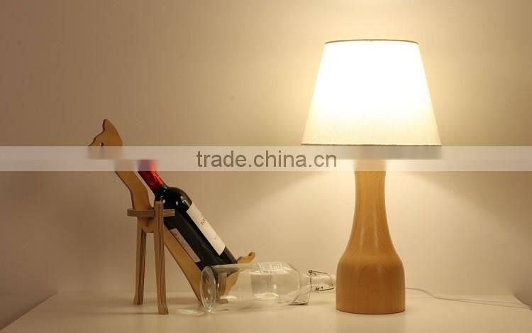 LED Wood table lamp LED Wood table Light JK-879-14 western contemporary wooden table lamp modern bedside lamp