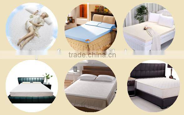 Wholesale High Quality Memory Foam Mattress Topper Bamboo Cover