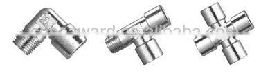 quick pneumatic connector plastic pneumatic fitting;push in fittings;one touch fittings;tube connector