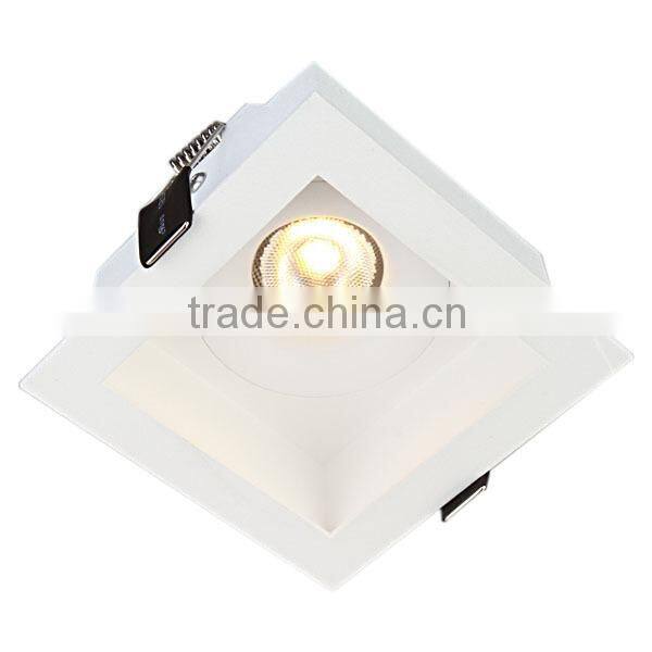 IP54 Fixed Ceiling Recessed Round 7W COB LED Spot Light