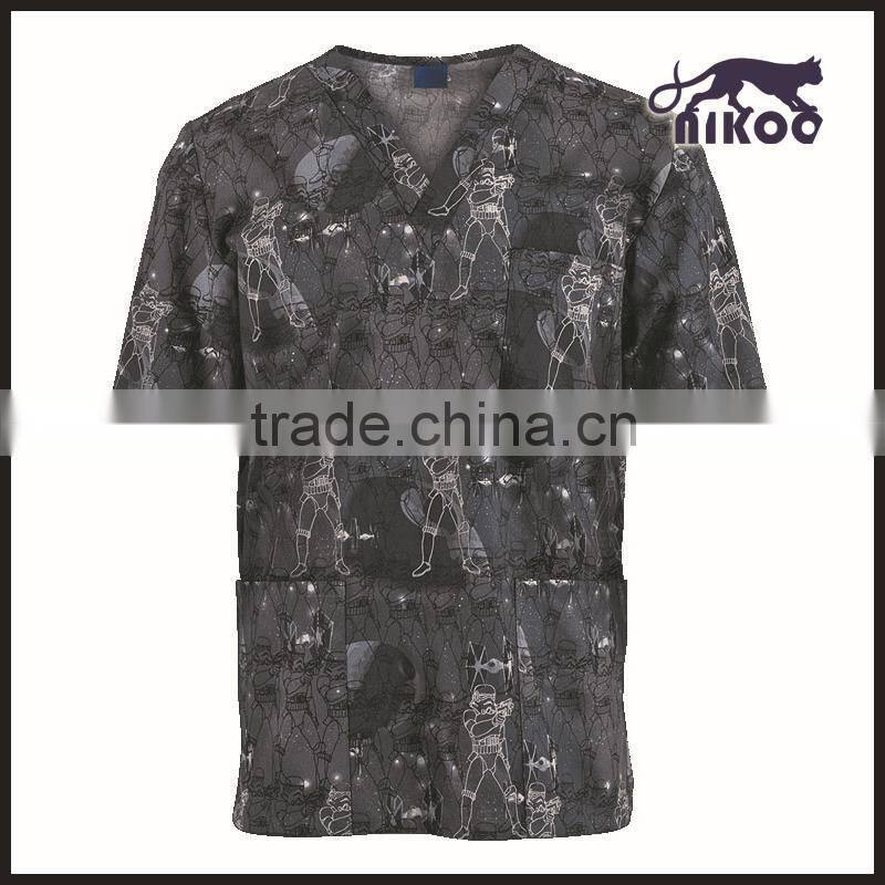 Scrubs Trooper Patrol Unisex Print Top/high quality t shirt