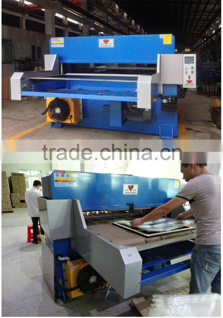 HG-B100T vacuum form blister tray for wine cutting press machine
