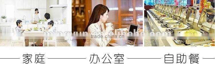 Custom print melamine compartment plate divided melamine plate