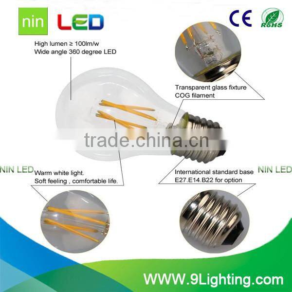 Contemporary promotional high quality new design e11 led bulb 4w