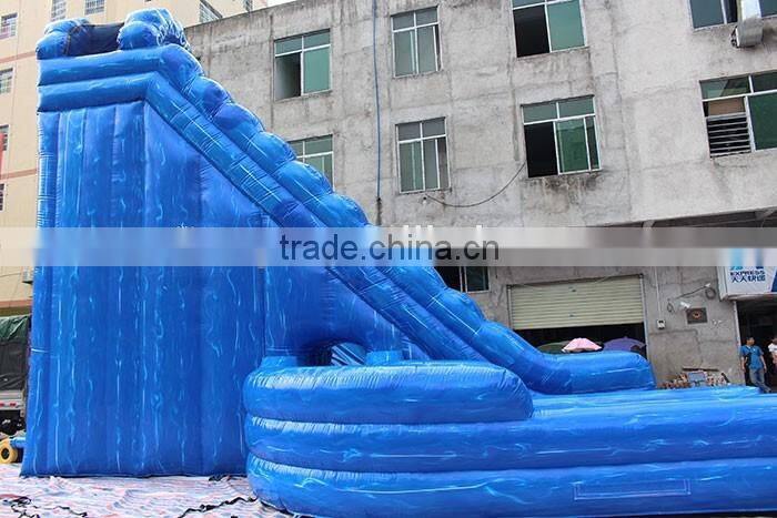 Giant inflatable water slide kids used water park slides for sale