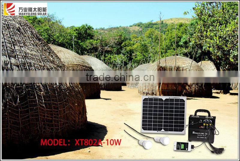 2015 10Watts backpack solar energy systems , solar energy home lighting systems