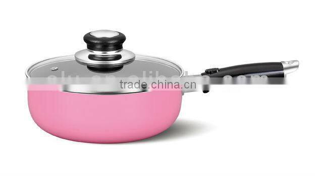 Cheap price Aluminum Ceramic Saucepan Milk Pot Mini Cooking pot