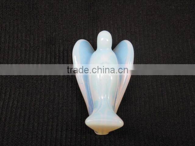 wholesale stones natural stones pretty shape angel yellow quartz