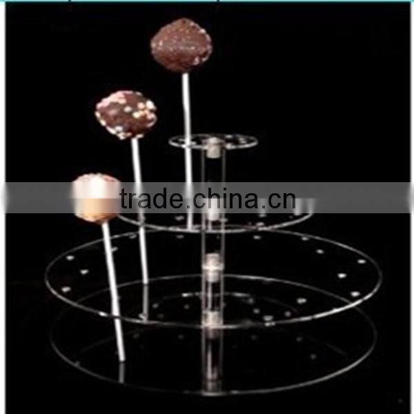 customized top plastic lollipop display stand