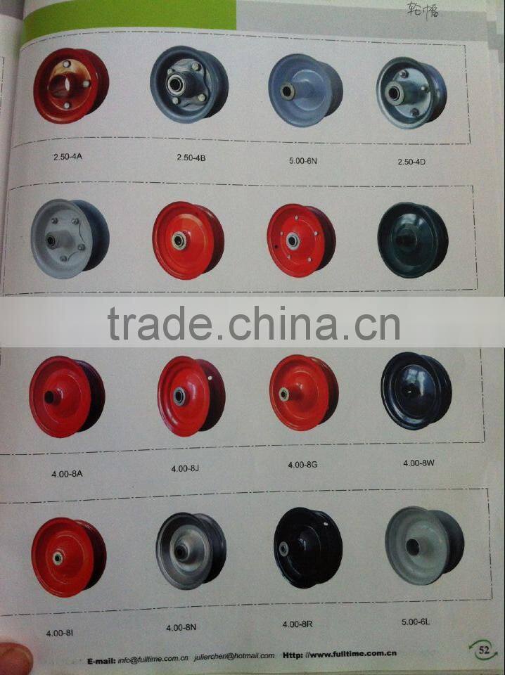 High Quality manufacturer metal rims 6"