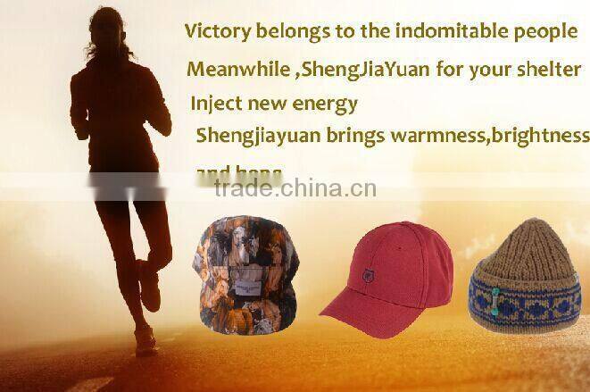 6 Panel Men's Ear Flap Cap Custom Earflap Baseball cap