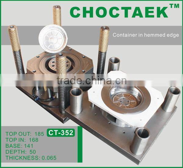 2014 best selling round-shaped aluminium foil container