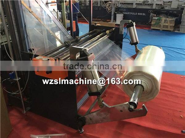 Three Side Sealing Zipper Standing Bag-making Machine