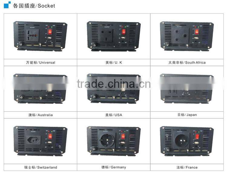 2016 new products 24v 220v 5000w pure sine wave power inverter for solar panel