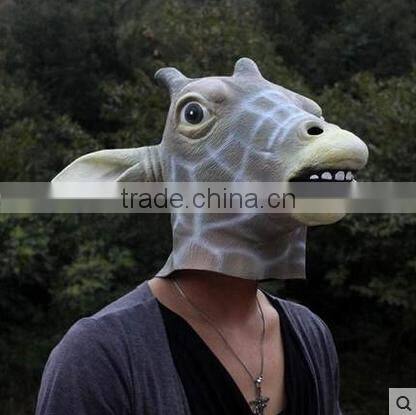 factory sale high quality eco-friendly latex material clown mask for halloween