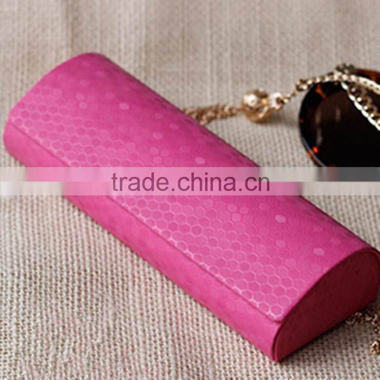 2016 unique desgin folding wholesale case color eyeglasses case