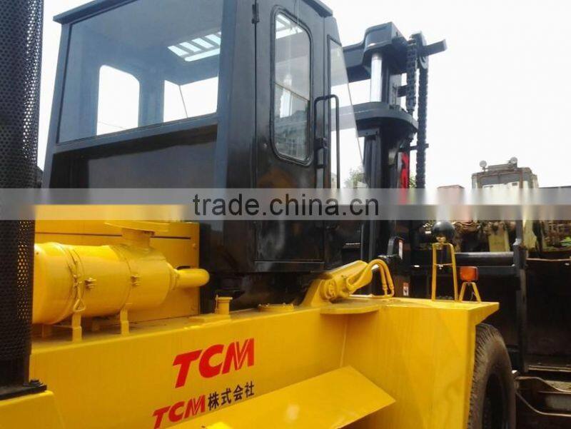 Hot selling Used TCM Forklift 20T | Japanese TCM Used Forklift 20 ton