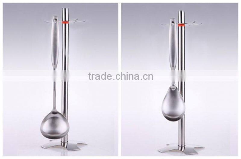 Top Choice Food Grade Material SS18/10 Satin Finish Kitchen Utensil Set